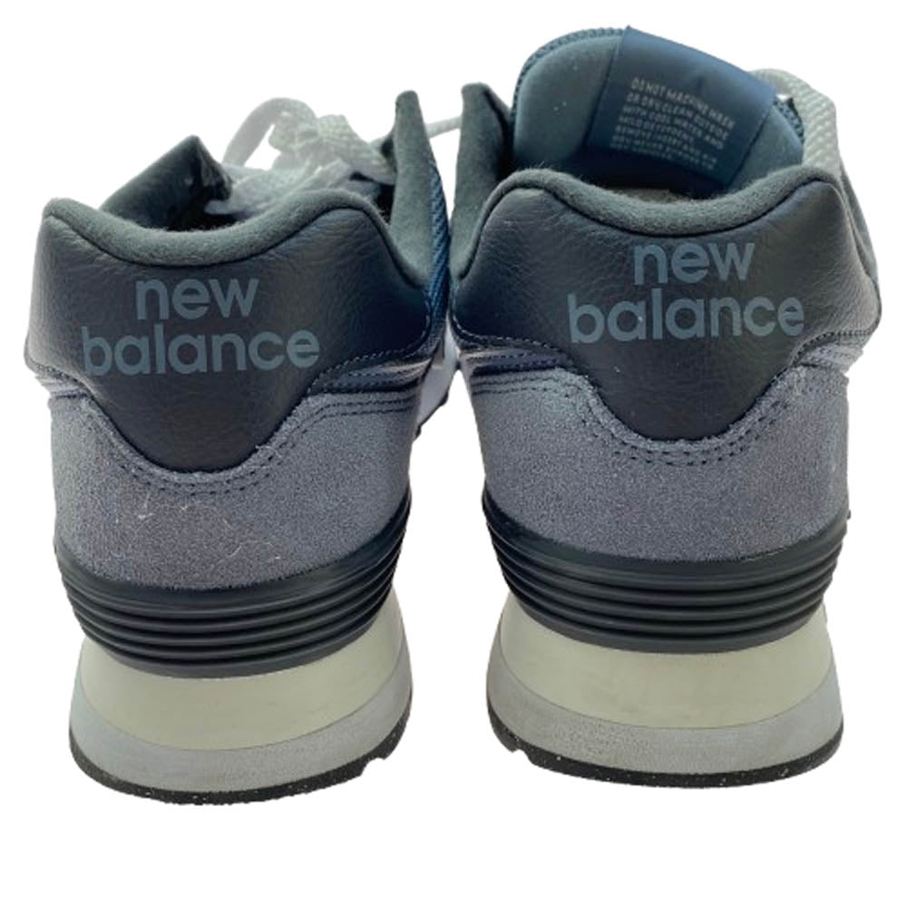 NEW BALANCE ニューバランス U574GGE スエード メッシュアッパー ローカット スニーカー グレー系 25.5cm【美品】【中古】