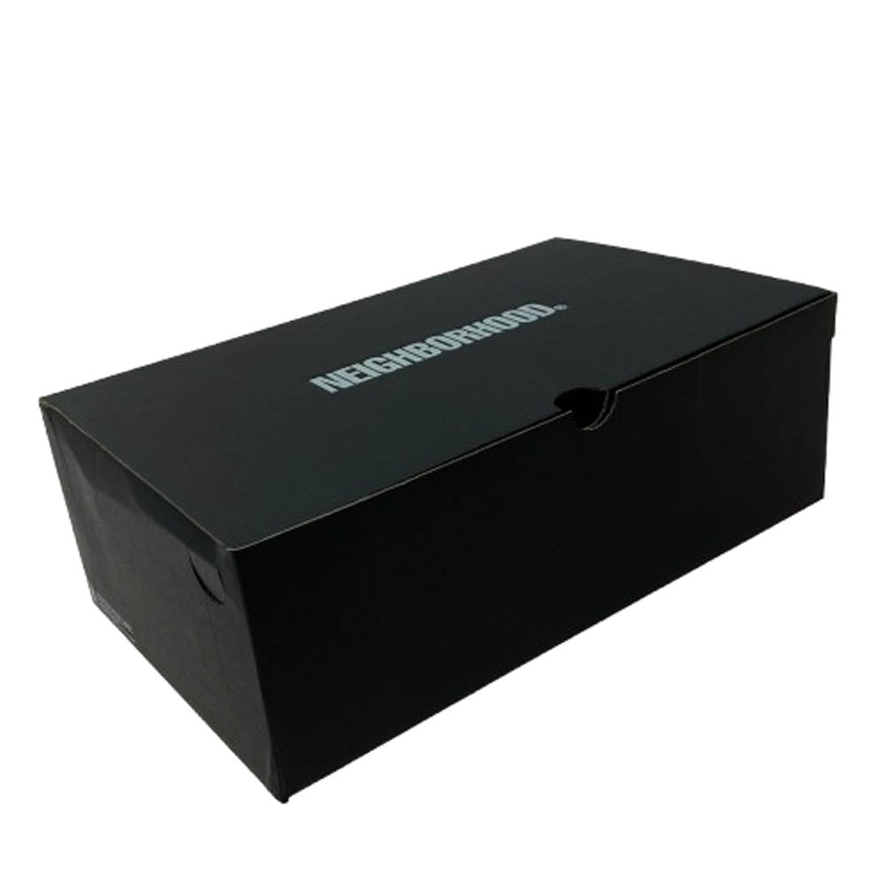 NEIGHBORHOOD ネイバーフッド 23AW 232MSMUN-FW01 NHXMOONSTAR.GR LOW SNEAKER ムーンスター ローカット スニーカー ブラック系 25cm【美品】【中古】