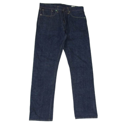 orSlow オアスロウ 107 IVY FIT SELVEDGE DENIM ONE WASH アイビー フィット セルビッチ ワンウォッシュ デニム パンツ インディゴブルー系 S【中古】
