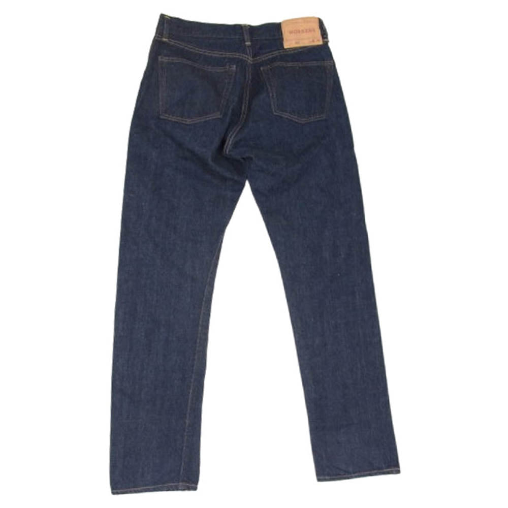 ワーカーズ 802 Slim Tapered Jeans スリム テーパード ジーンズ デニム パンツ インディゴブルー系 31【中古】