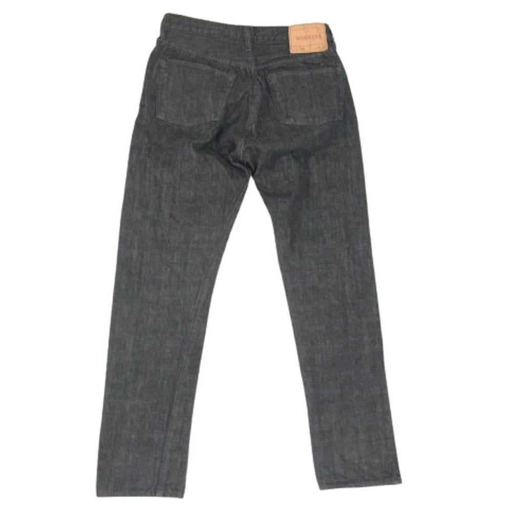 ワーカーズ 802 Slim Tapered Jeans スリム テーパード ジーンズ デニム パンツ グレー ブラック系 31【中古】