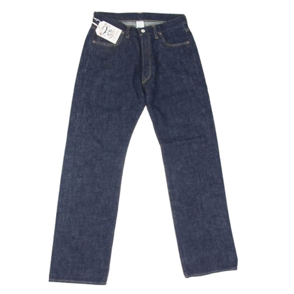 CALEE キャリー 24AW CL-24AW002EX VINTAGE REPRODUCT STRAIGHT DENIM PANTS 14oz ヴィンテージ リプロダクト ストレート デニム パンツ インディゴブルー系 30【極上美品】【中古】