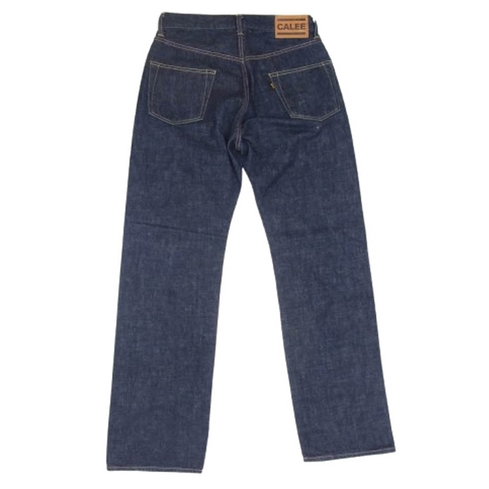 CALEE キャリー 24AW CL-24AW002EX VINTAGE REPRODUCT STRAIGHT DENIM PANTS 14oz ヴィンテージ リプロダクト ストレート デニム パンツ インディゴブルー系 30【極上美品】【中古】