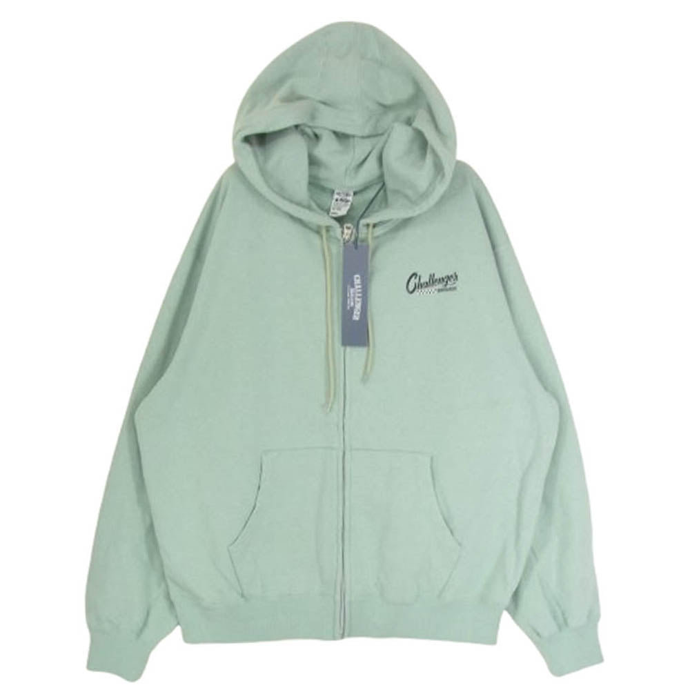 トップス challenger 25ss CHALLENGER チャレンジャー 25SS CLG-SW 025-003 CHECKER ZIP HOODIE