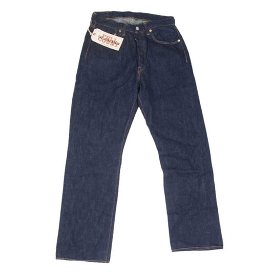 FULLCOUNT フルカウント 0105SSW Wide Denim 11.5oz セルビッチ ワイド デニム パンツ インディゴブルー系 30【新古品】【未使用】【中古】