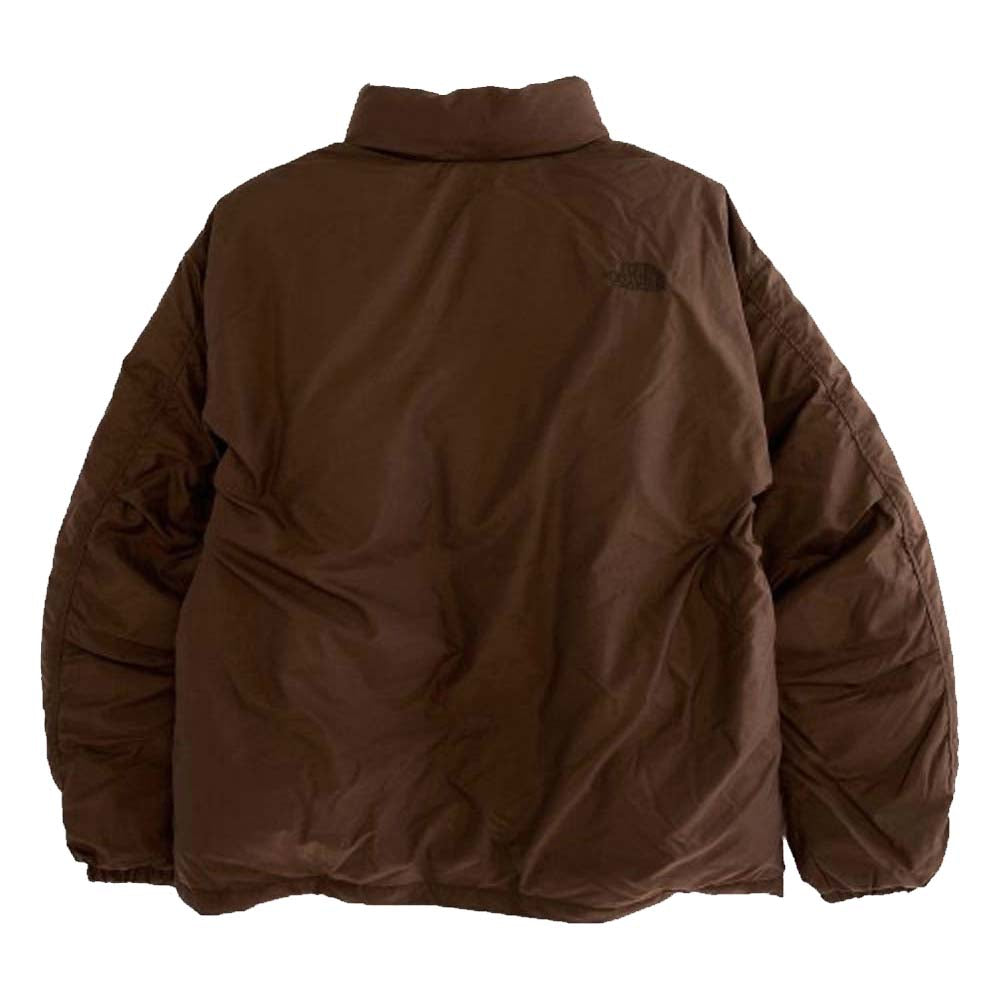 THE NORTH FACE ノースフェイス ND92361 Alteration Sierra Jacket ロゴ刺繍 オルタレーション シエラ ダウン ジャケット ブラウン系 M【中古】