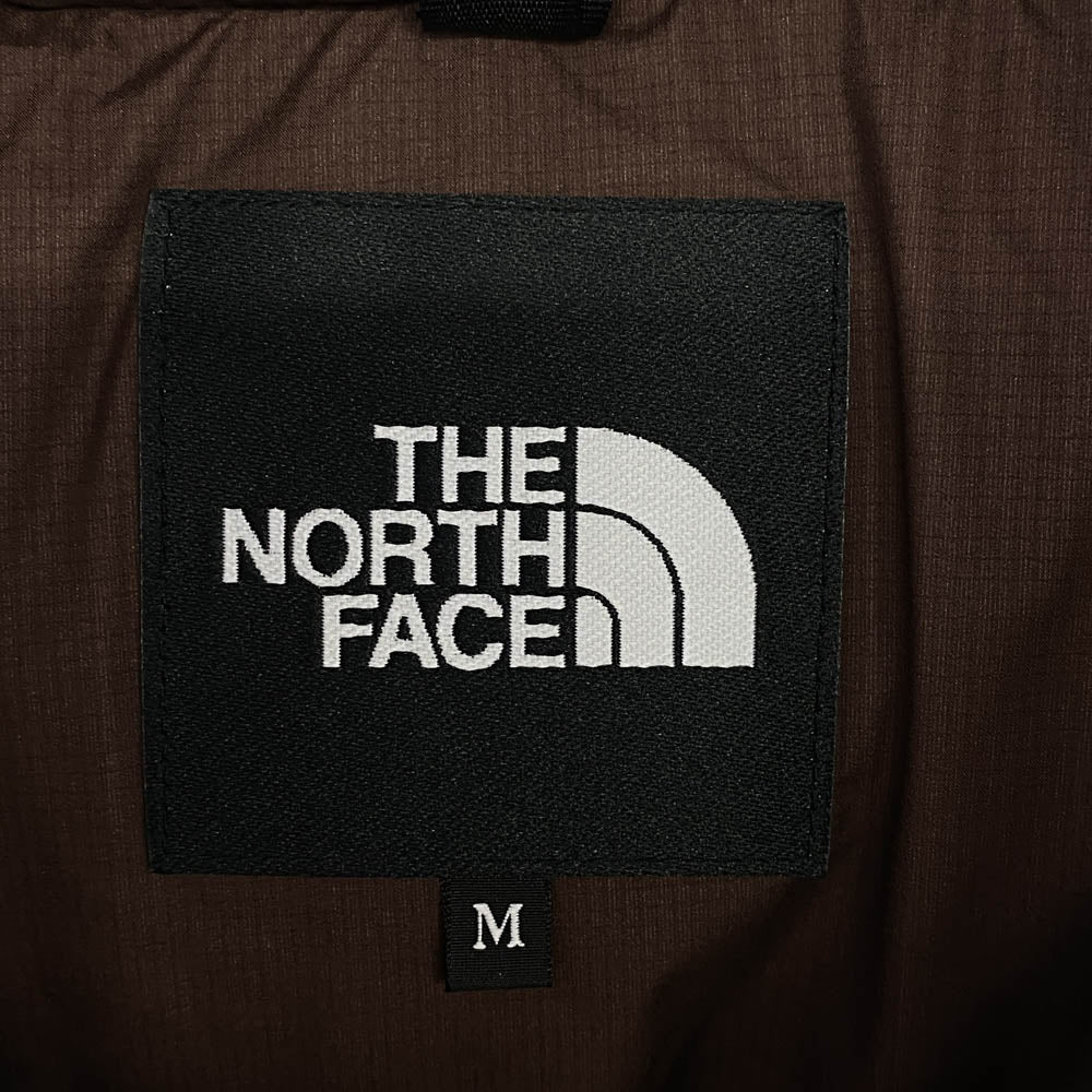 THE NORTH FACE ノースフェイス ND92361 Alteration Sierra Jacket ロゴ刺繍 オルタレーション シエラ ダウン ジャケット ブラウン系 M【中古】