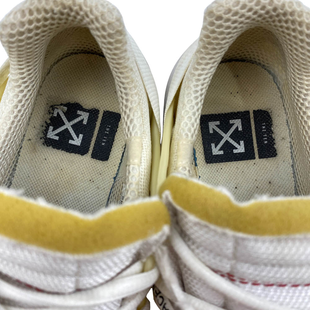 NIKE ナイキ AA3830-100 × Off-White オフホワイト 【フェイクバスターズ鑑定済】 Air Presto White Black Cone エアプレスト ホワイト ブラック コーン ローカットスニーカー ホワイト系 27cm【中古】