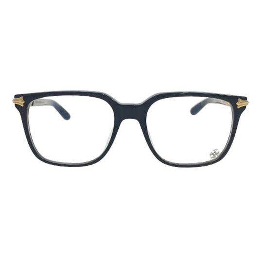 CHROME HEARTS クロムハーツ（原本無） THIRST TRAP BK-18KGP ウェリントン メガネ 眼鏡 アイウェアケース付属 ブラック系 55□19-145【中古】