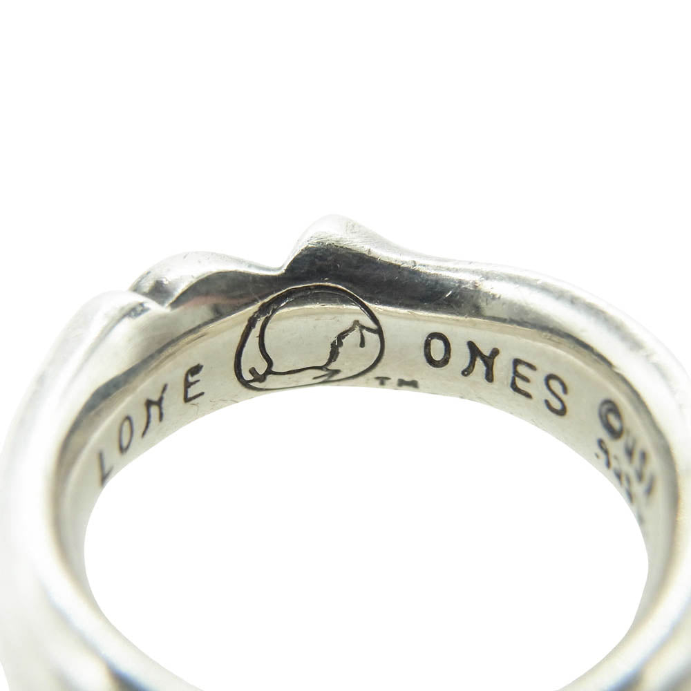 LONE ONES ロンワンズ ティー リング M ミディアム シルバー系 9号【中古】
