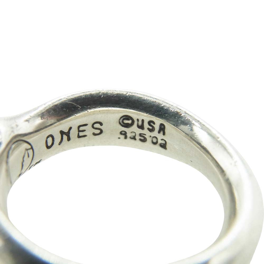 LONE ONES ロンワンズ ティー リング M ミディアム シルバー系 9号【中古】