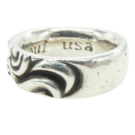 LONE ONES ロンワンズ LEONARD KAMHOUT レナードカムホート ラブ バイト リング シルバー系 11号【中古】