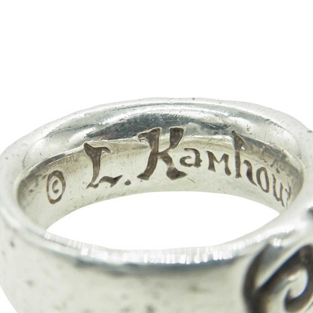 LONE ONES ロンワンズ LEONARD KAMHOUT レナードカムホート ラブ バイト リング シルバー系 11号【中古】