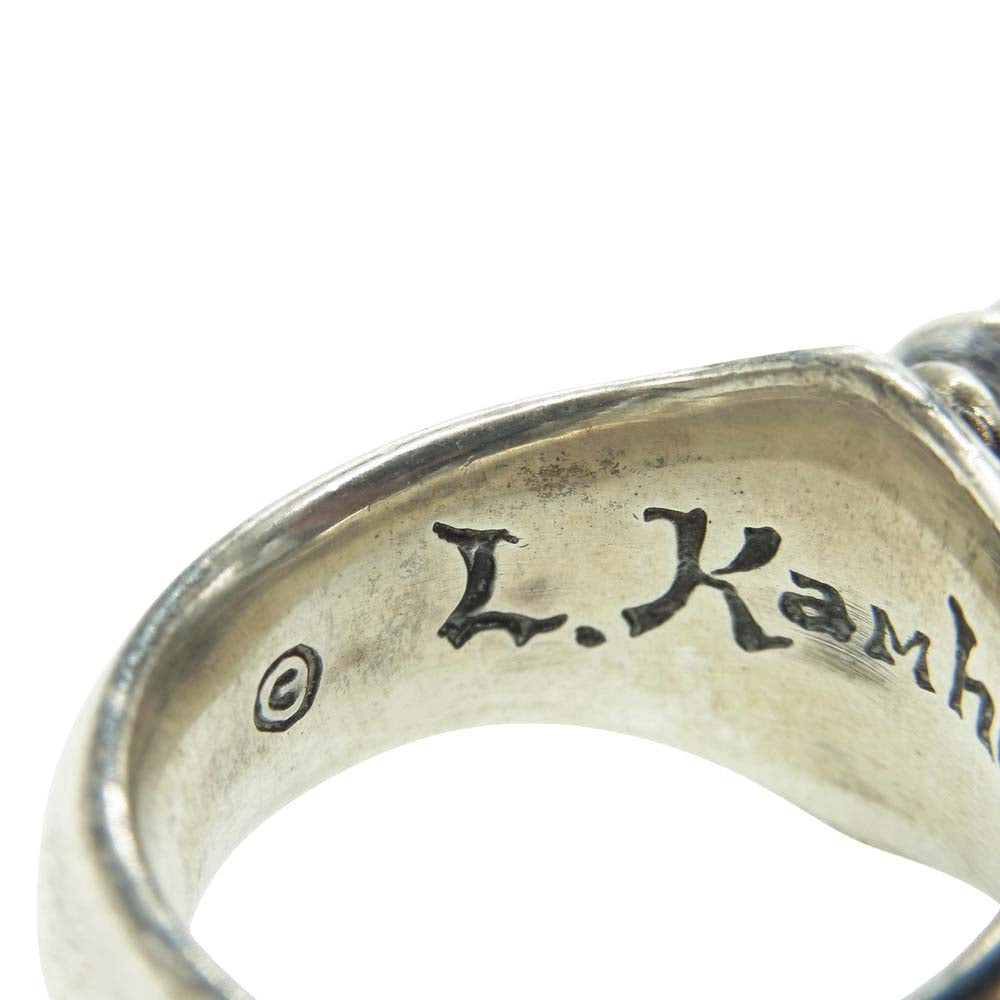LONE ONES ロンワンズ LEONARD KAMHOUT レナードカムホート アキュプレッシャーリング L シルバー系 14.5号【中古】