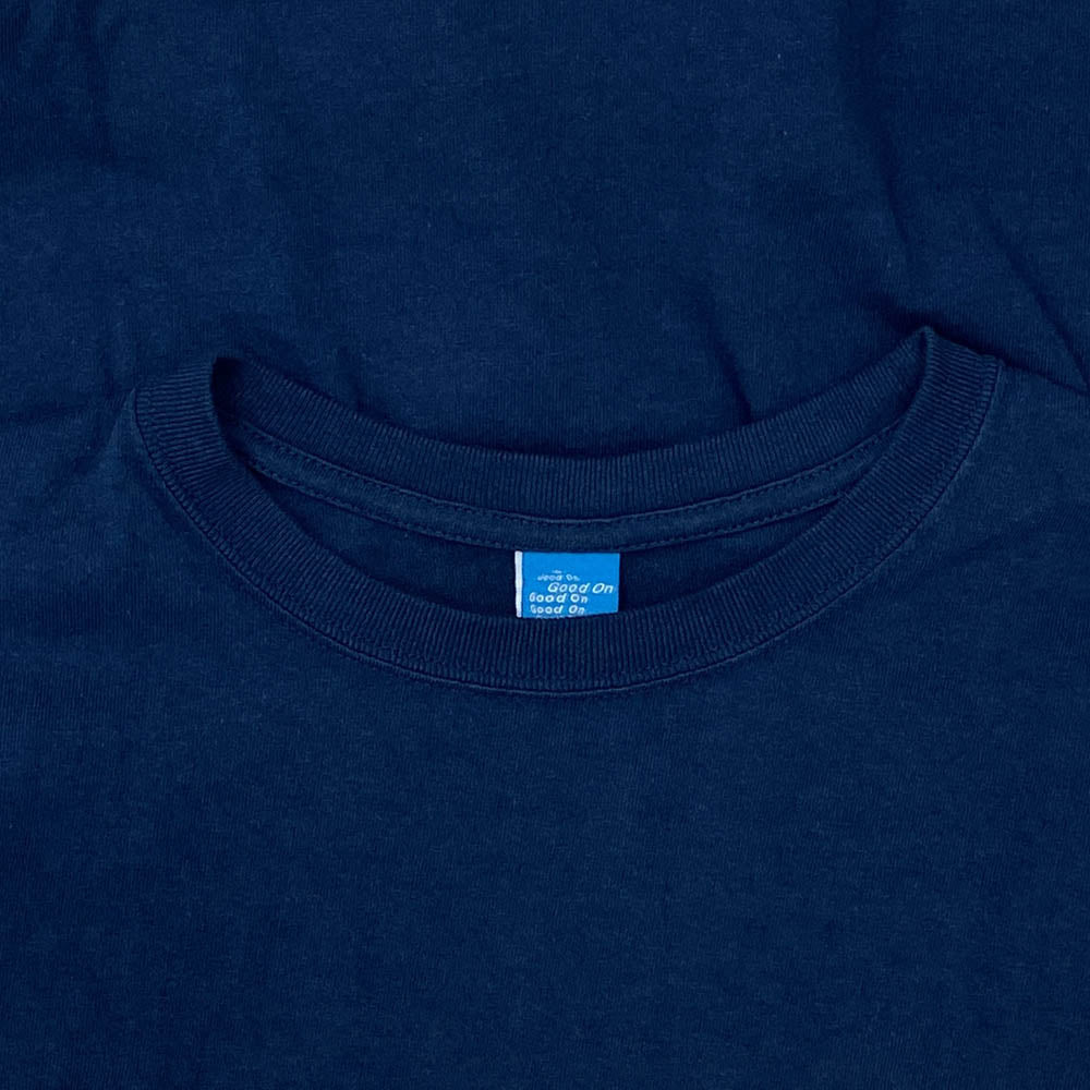グットオン パックTシャツ2点 ネイビー系 L【中古】