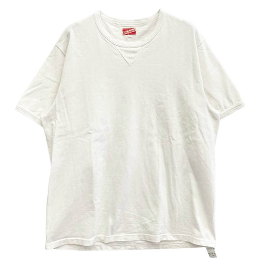 The REAL McCOY'S ザリアルマッコイズ 両V ガゼット Tシャツ ホワイト系 40【中古】