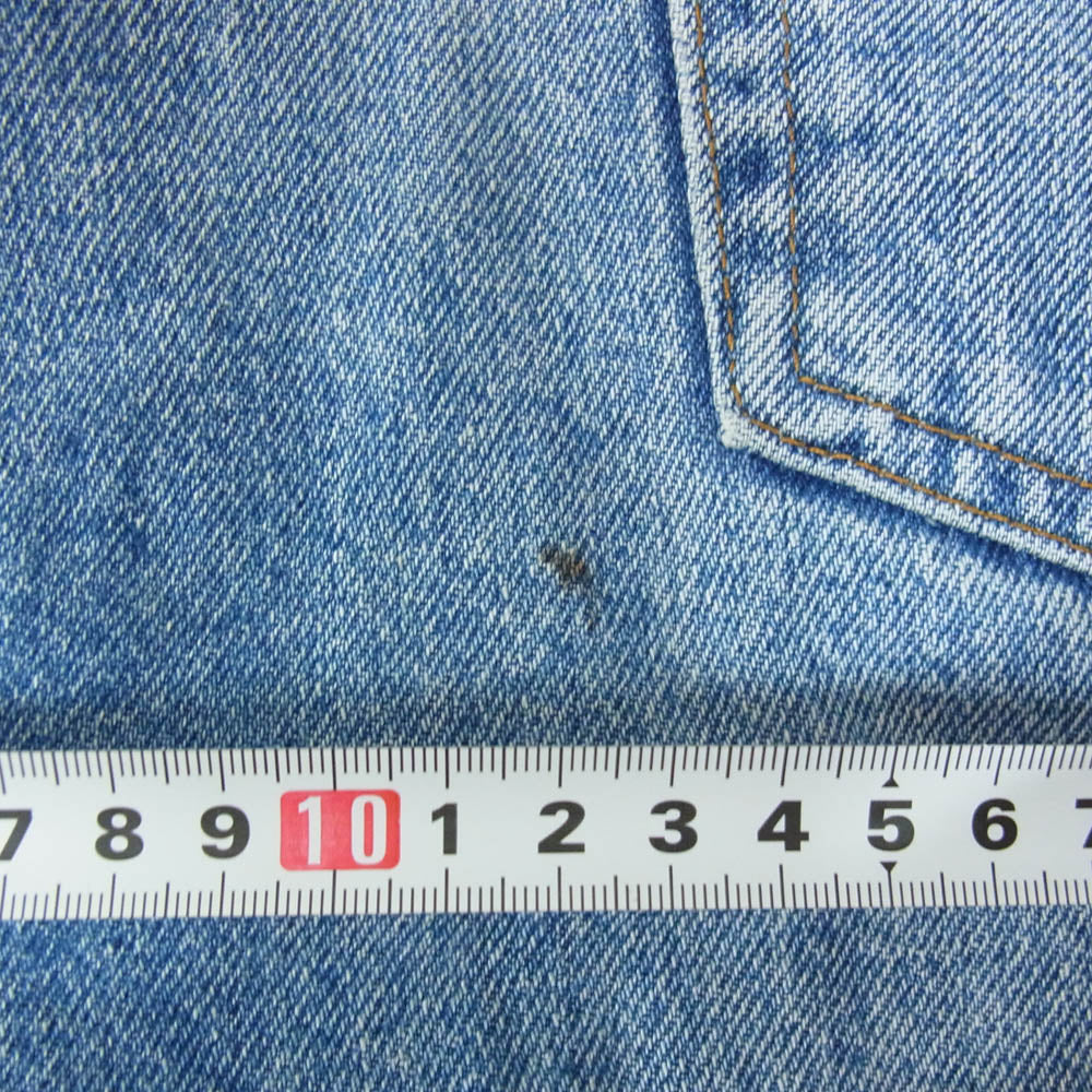 Levi's リーバイス 80s 505-0217 Levi'sジップ 黒カン ボタン裏刻印8 デニム パンツ インディゴブルー系 36【中古】