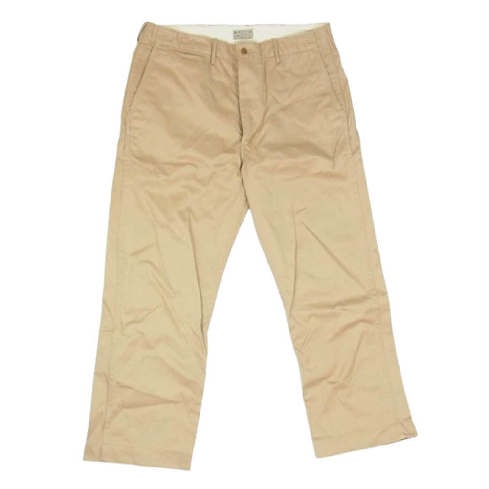 Buzz Rickson's バズリクソンズ BR40025 ORIGINAL SPEC. CHINOS オリジナルスペック ミリタリー チノ トラウザー パンツ ベージュ系 36【中古】