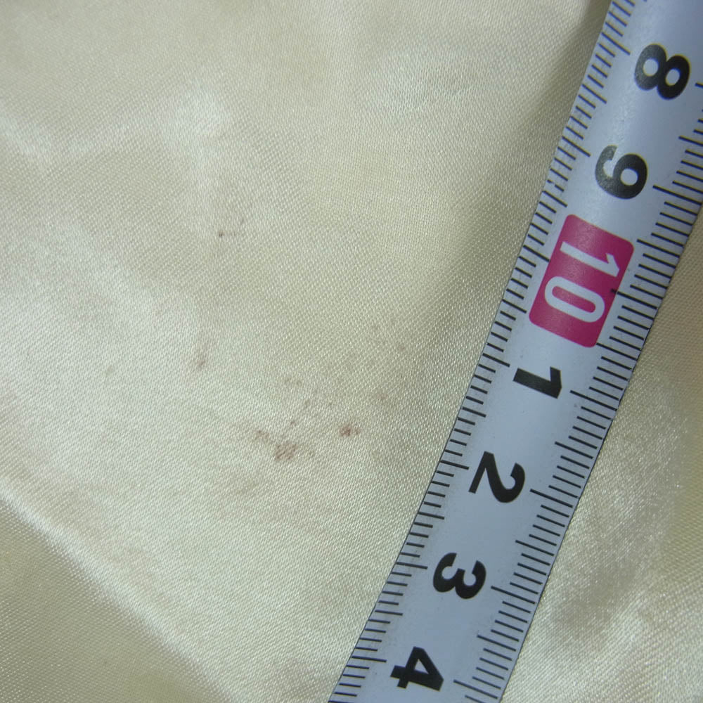 ドライボーンズ オープンカラー 刺繍 アセテート レーヨン 長袖 シャツ オフホワイト系 36 S【中古】