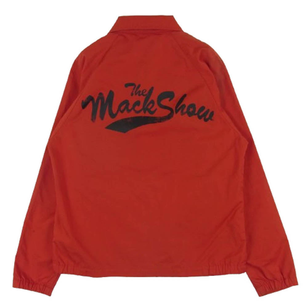 ラリー MACKSHOW マックショウ スイングトップ フルジップ ジャケット レッド系 S【中古】