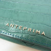 ANTEPRIMA アンテプリマ ランプリング  2つ折り コンパクト 財布 グリーン系【極上美品】【中古】
