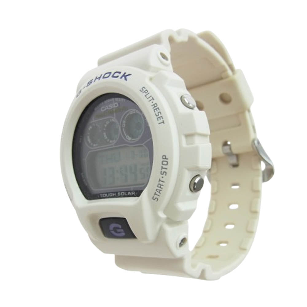 CASIO G-SHOCK カシオ ジーショック GW-6900A タフソーラー デジタル  ウォッチ 腕時計 ホワイト系【中古】