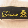 Drawer ドゥロワー 6517-299-0636 フレンチ ノースリーブ ロゴ カットソー ベージュ系 サイズ表記無【中古】