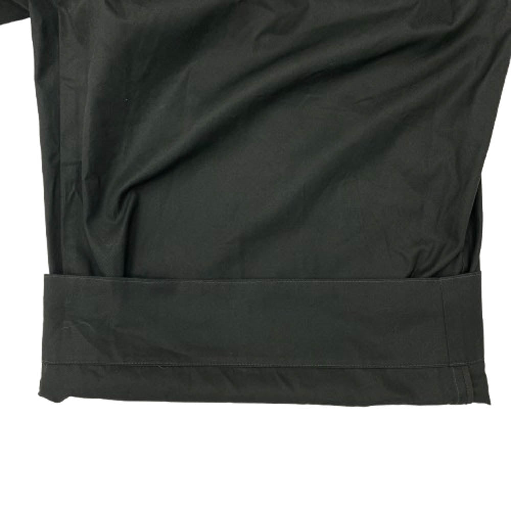 Drawer ドゥロワー 6526-299-1190 コットン ノースリーブ オールインワン ダークグリーン系 36【中古】