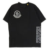MONCLER モンクレール GENIUS ジーニアス MAGLIA ロゴワッペン 半袖 Tシャツ ブラック系 M【美品】【中古】