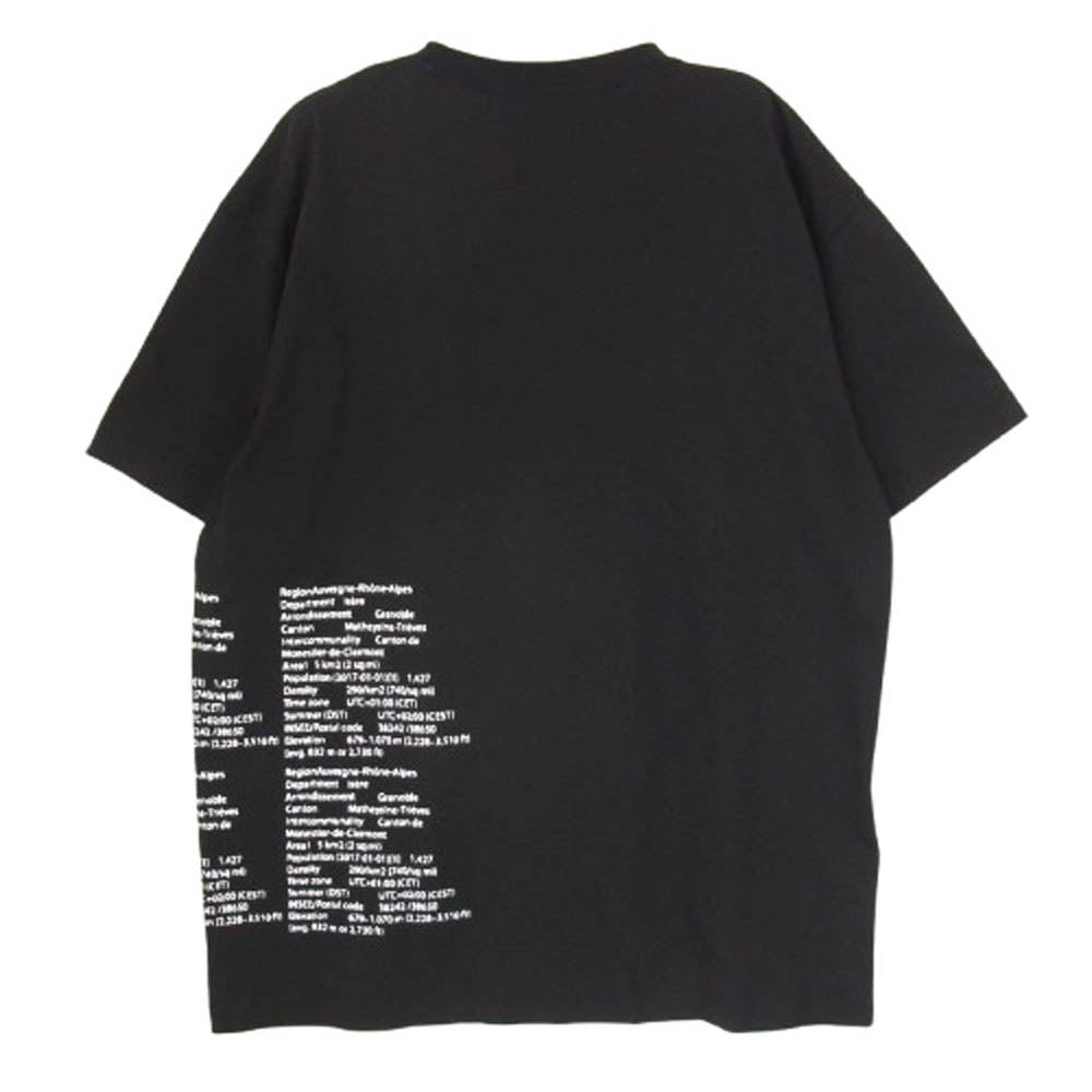 MONCLER モンクレール GENIUS ジーニアス MAGLIA ロゴワッペン 半袖 Tシャツ ブラック系 M【美品】【中古】