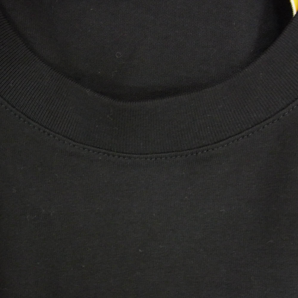 MONCLER モンクレール GENIUS ジーニアス MAGLIA ロゴワッペン 半袖 Tシャツ ブラック系 M【美品】【中古】