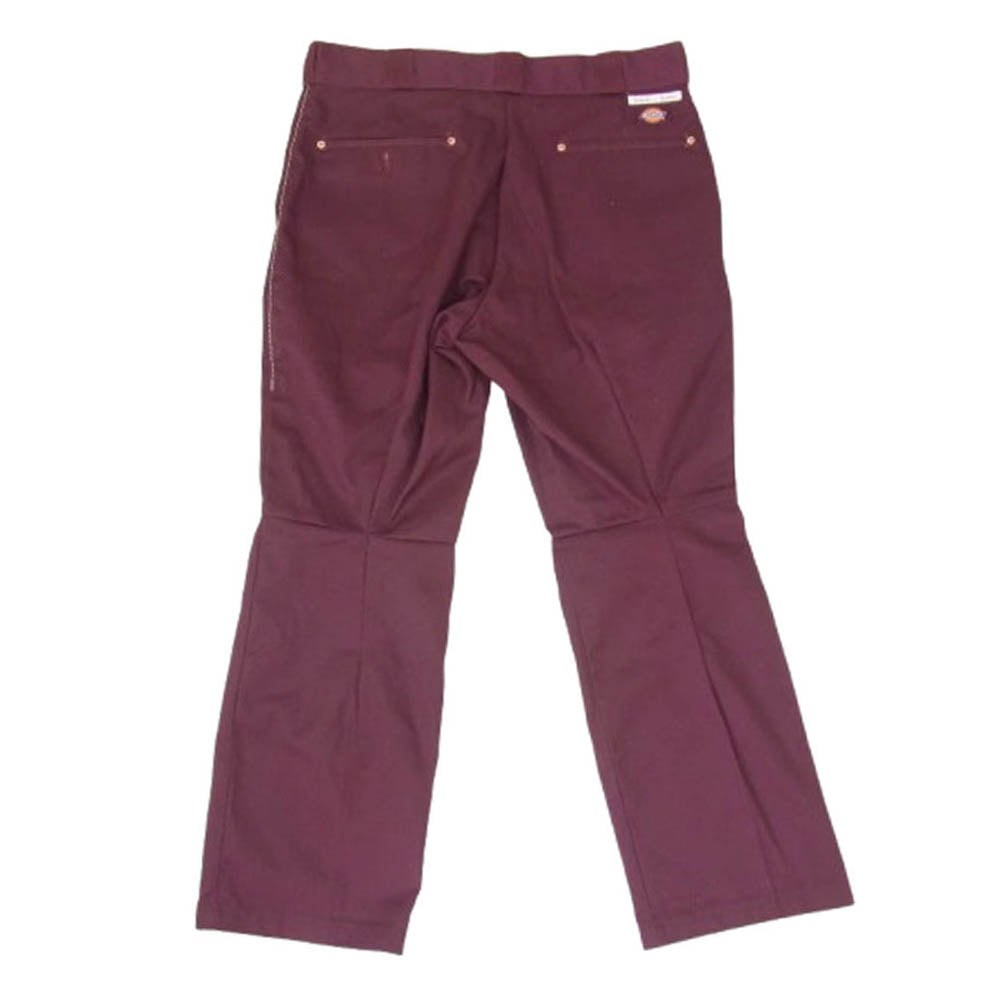 リビルドバイニードルス Dickies ディッキーズ 874 Folded Knee Casual Long Pants 折り膝 カジュアル ロング パンツ パープル系 34【中古】