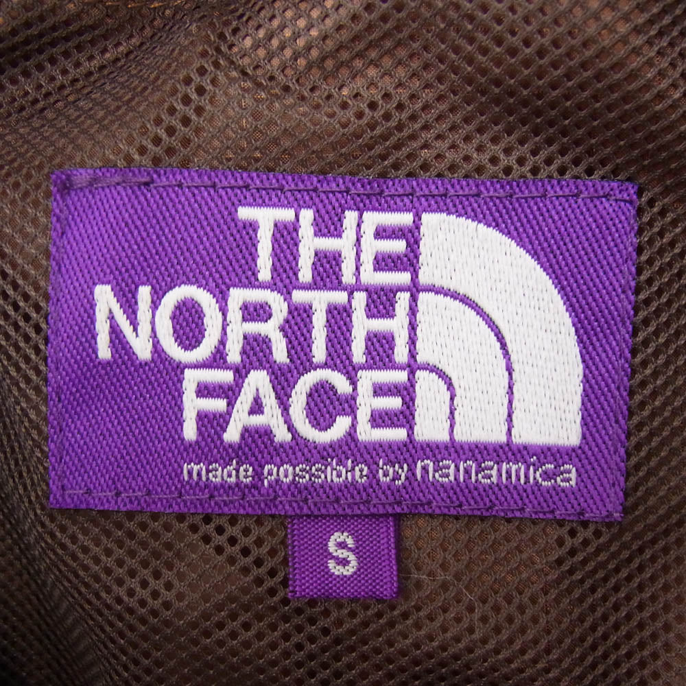 THE NORTH FACE ノースフェイス NP2928N PURPLE LABEL パープルレーベル Mountain Wind Parka マウンテン ウィンドパーカ ジャケット ブラウン系 S【中古】