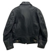 Lewis Leathers ルイスレザー 70s Dominator Jacket ドミネーター 赤羽 青文字 シングル ライダース レザー ジャケット ブラック系 32【中古】