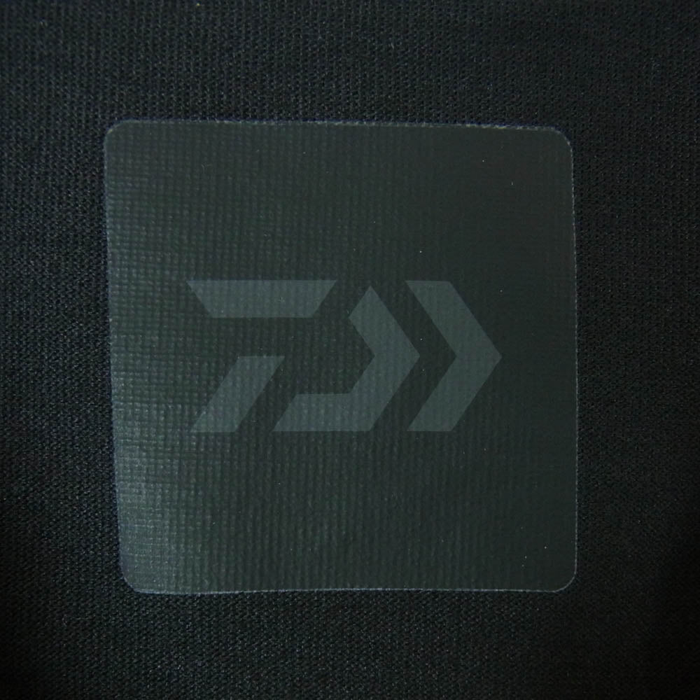 DAIWA PIER39 ダイワピア BE-32025 TECH W/POCKET CREW TEE ドローコード テック Wポケット クルーネック ヘビー ウェイト ポケット 半袖 Tシャツ ブラック系 L【極上美品】【中古】