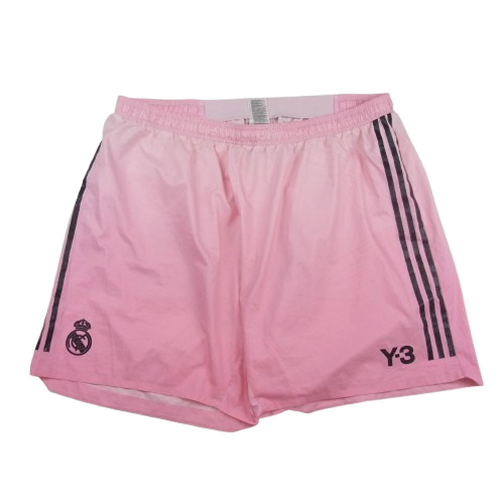 Y-3 Yohji Yamamoto ワイスリー ヨウジヤマモト HI3980 × adidas アディダス REAL 4 SHO レアル 4 ショート パンツ ピンク系 3XL【中古】
