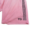 Y-3 Yohji Yamamoto ワイスリー ヨウジヤマモト HI3980 × adidas アディダス REAL 4 SHO レアル 4 ショート パンツ ピンク系 3XL【中古】