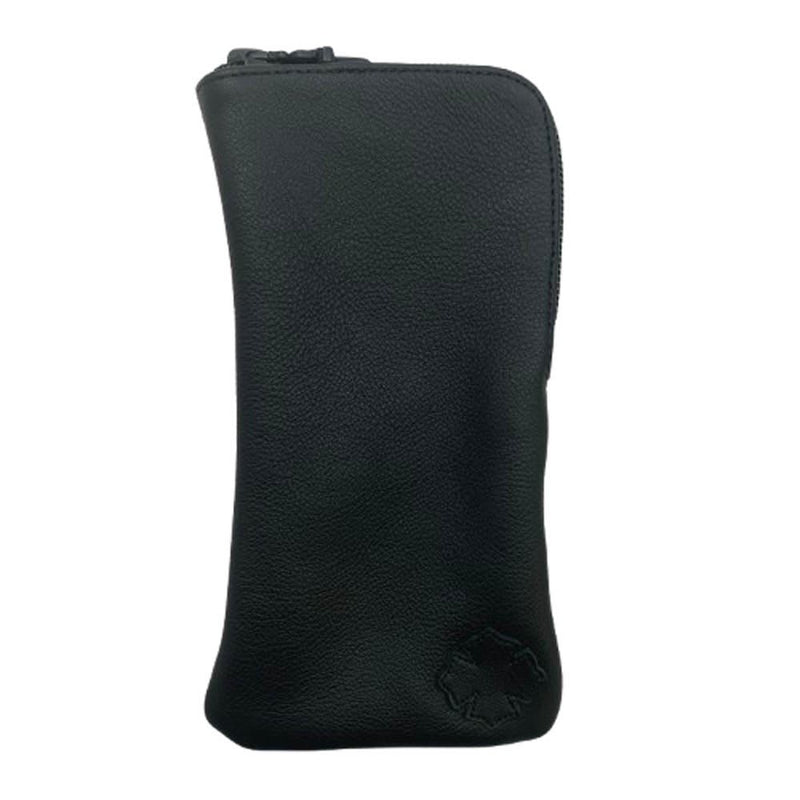 CHROME HEARTS クロムハーツ（原本無） ダガージップ レザー アイウェア ケース ブラック系【中古】