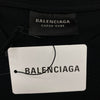 BALENCIAGA バレンシアガ 724509 TNVL8 GARDE-ROBE オーバーサイズ コットン 半袖 Tシャツ ブラック系 4【極上美品】【中古】