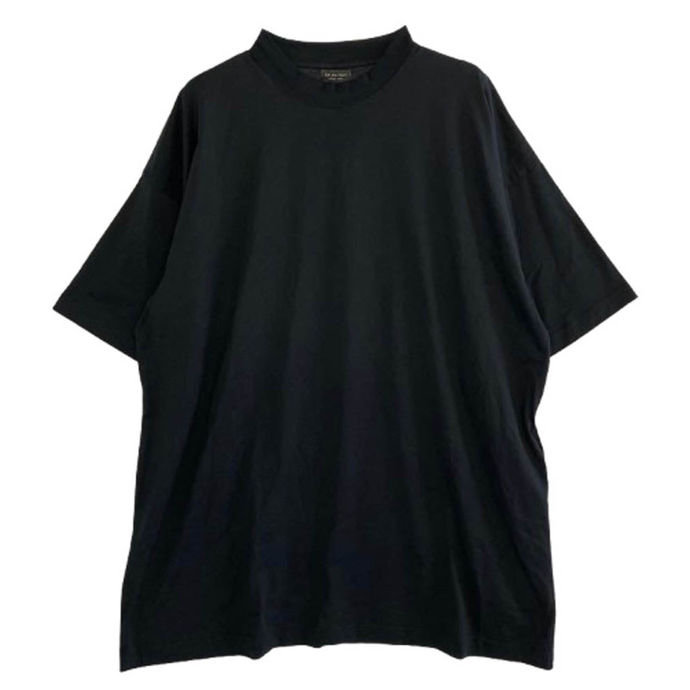BALENCIAGA バレンシアガ 724509 TNVL8 GARDE-ROBE オーバーサイズ コットン 半袖 Tシャツ ブラック系 4【極上美品】【中古】