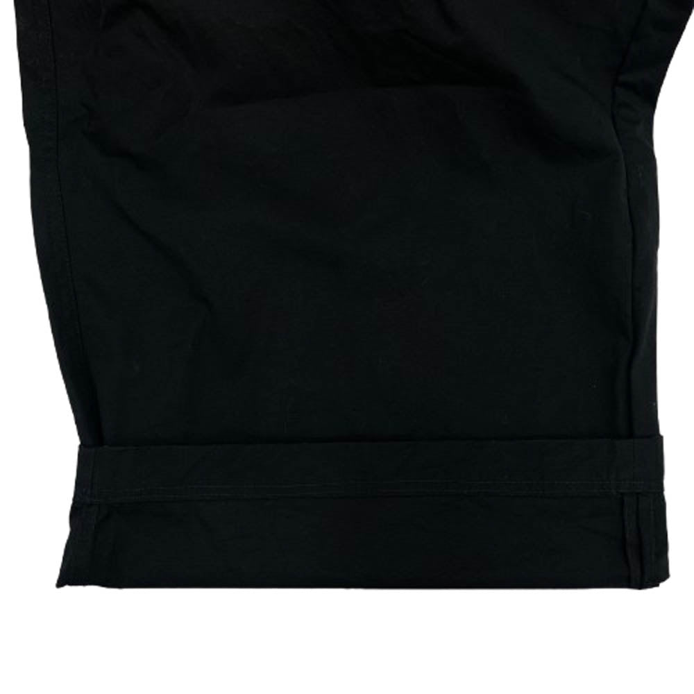 BALENCIAGA バレンシアガ 791050 TQM05 コットン ワイド ロング パンツ ブラック系 M【美品】【中古】