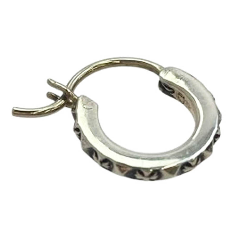 CHROME HEARTS クロムハーツ（原本無） TINY TFP HOOP トゥルー ファッキン パンク フープ ピアス シルバー系【中古】