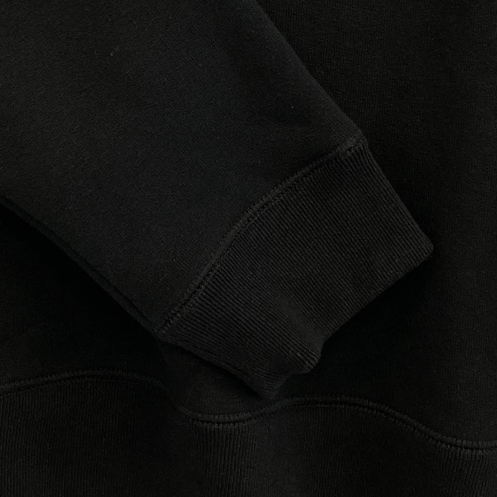 CHROME HEARTS クロムハーツ（原本無） 7-11 CREW バック CHロゴ刺繍 スウェット ブラック系 XL【中古】