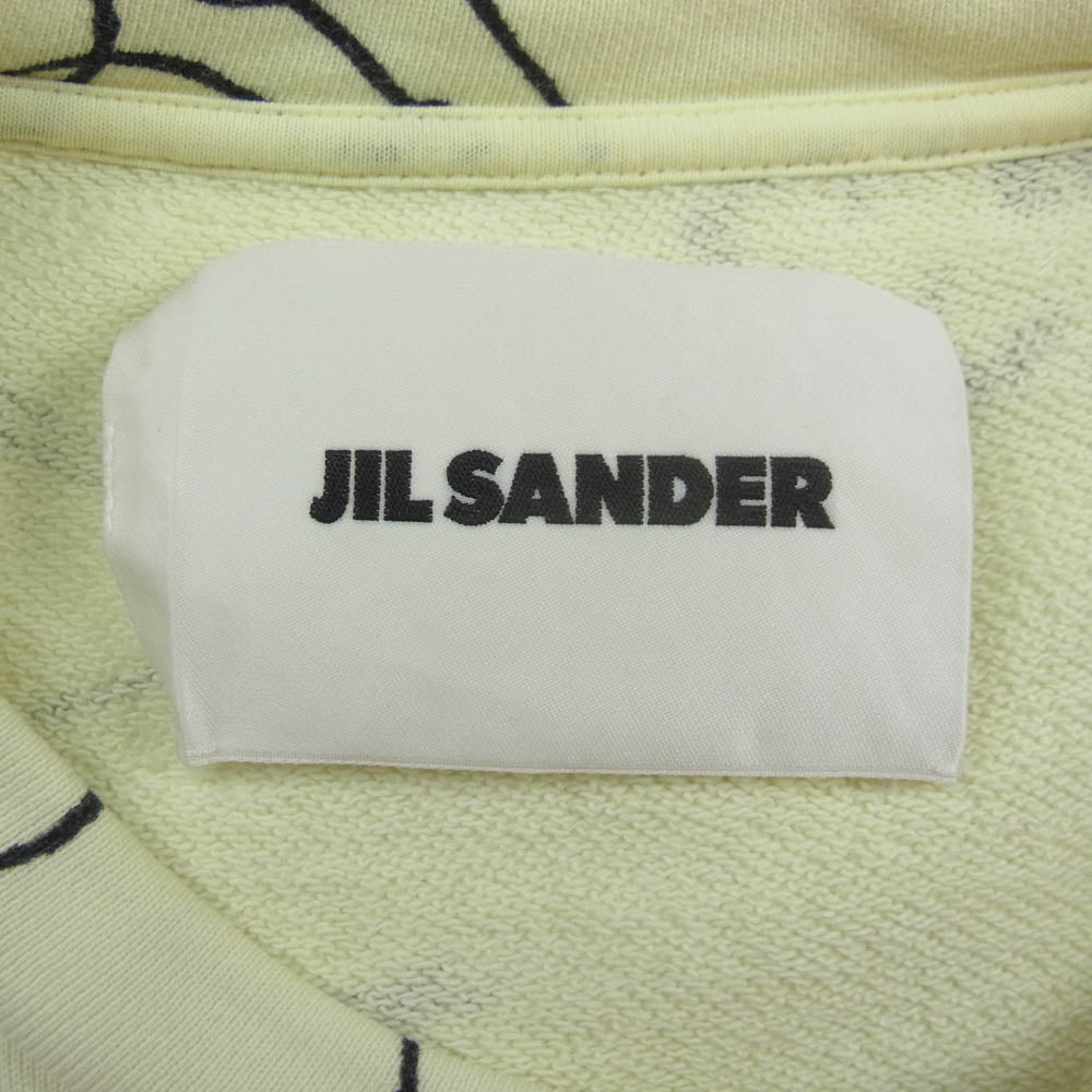 JIL SANDER ジルサンダー 22AW J21GU0010 総柄 星座 クルーネック スウェット オフホワイト系 M【中古】