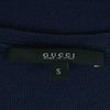 GUCCI グッチ 355551 X2121 国内正規品 シルク100％ 半袖 ニット ポケット Tシャツ ネイビー系 S【中古】