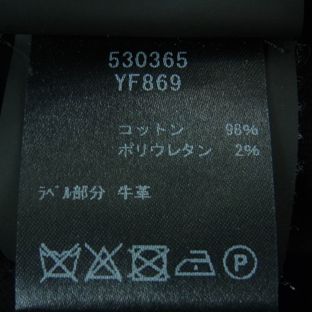 SAINT LAURENT サンローラン 530365 YF869 国内正規品 D17 M/BC-LW ブラック デニム パンツ ブラック系 30【中古】