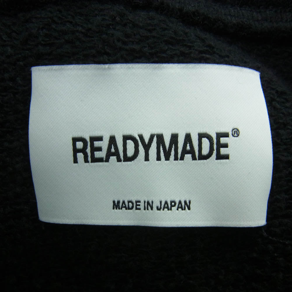 READY MADE レディメイド 20SS SWEAT PANTS ファイヤー スマイル スウェット パンツ 日本製 ブラック系 M【中古】