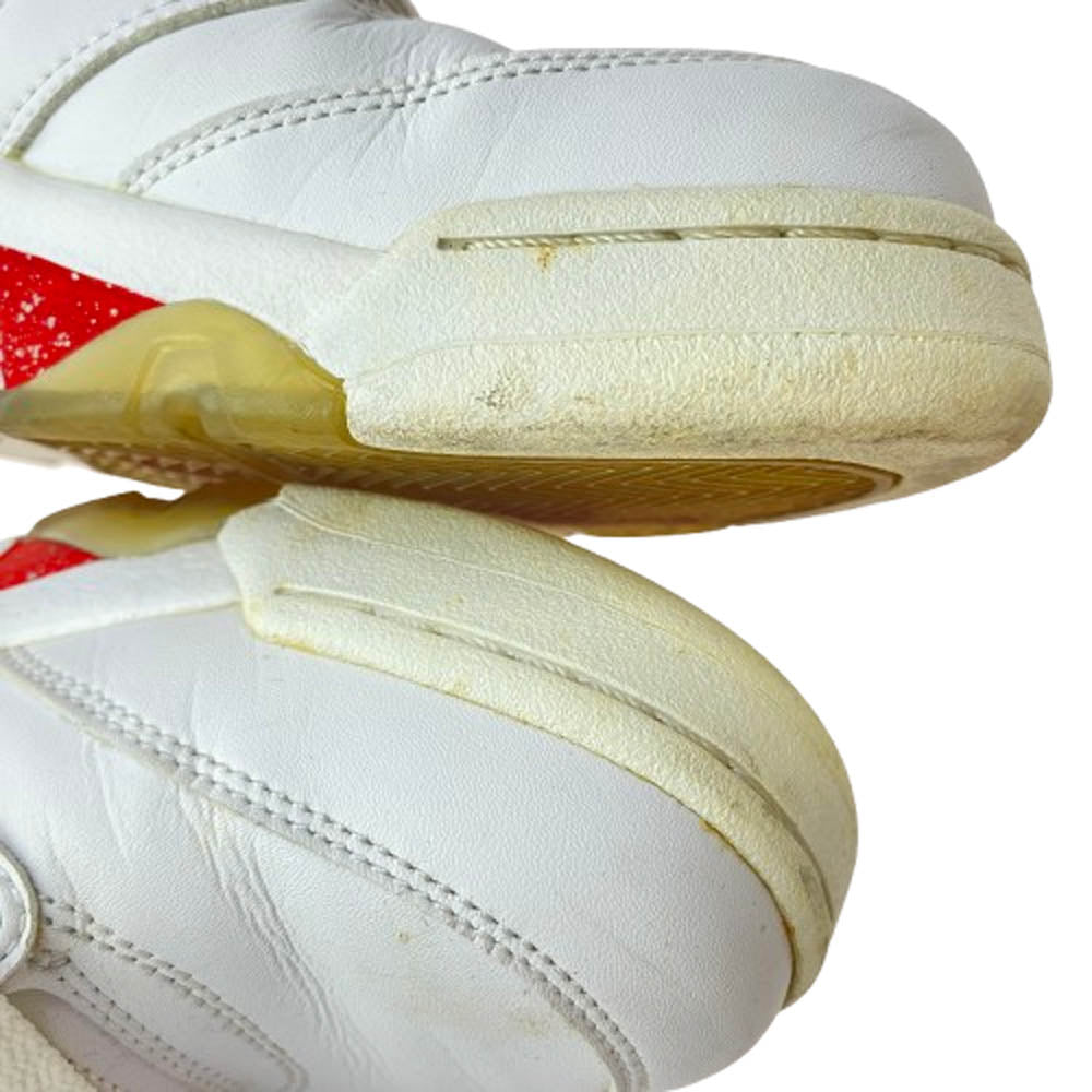 Supreme シュプリーム 824371-101 Nike Air Jordan 5 Retro イキ エアジョーダン5 レトロ スニーカー ホワイト系 27.5cm【中古】