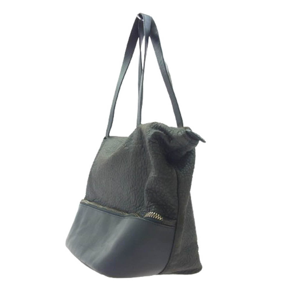 Collection Privee? コレクションプリヴェ レザー トート バッグ ブラック系【中古】