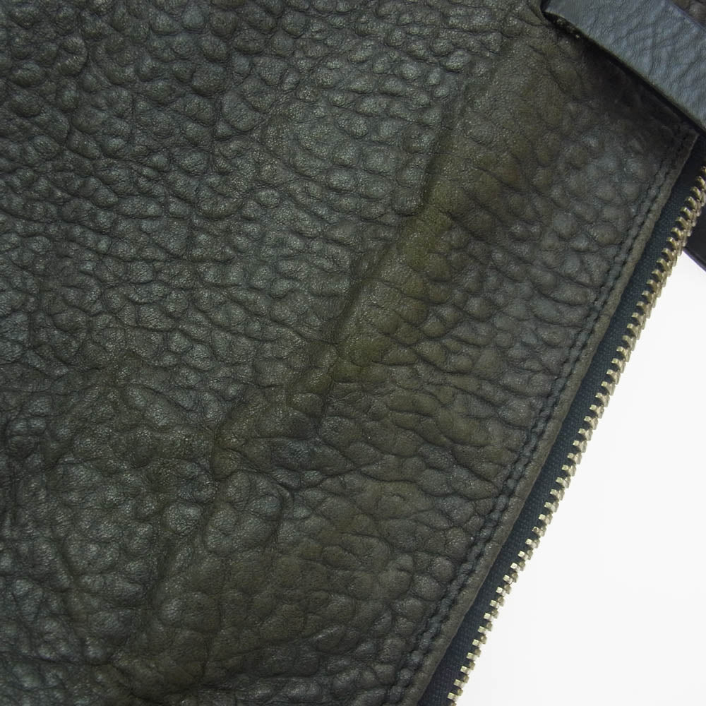 Collection Privee? コレクションプリヴェ レザー トート バッグ ブラック系【中古】